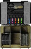 Korum Tackle Blox Fully Loaded Tacklebox (Inclusief 8 Items!) - Groen