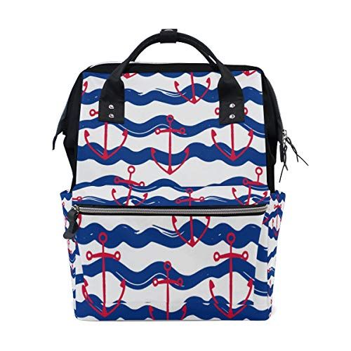 MONTOJ Anker En Wave canvas Reistas Campus Rugzak - 5701637646979