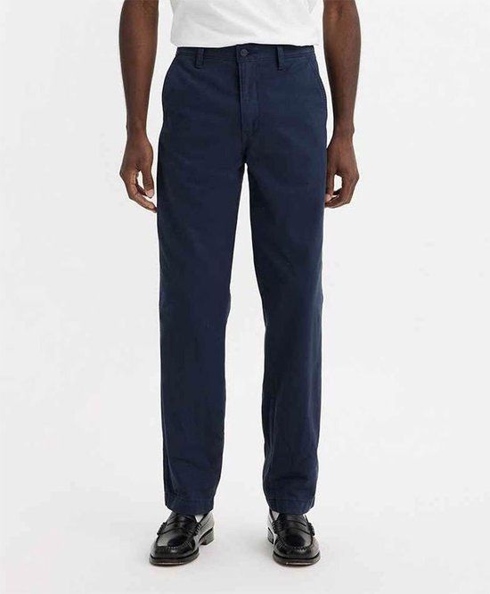 Levi's Authentic Chino - Blauw - 33/32 - Heren