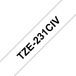 Brother TZE-231CIV Etikettenband Zwart op Wit 12mm x 8m