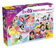 Lisciani - Disney Princessen - 2-in-1 Double Face Puzzel - 48 Stukken