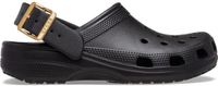 Crocs Classic Metallic Buckle Klompen Zwart EU 38-39