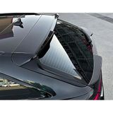 AutoStyle Onderste achterspoiler compatibel met Audi A6 (C8) Avant 2018-2024 (ABS Glanzend zwart)