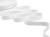 Furlanis - Dubbel satijnen lint, Italiaanse stof - optisch wit, 16 mm x 25 m