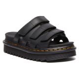 Dr. Martens Sandales Raine Slide en Cuir Athena en Noir, Taille: 38