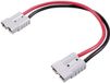 TRU COMPONENTS Hoogstroom-batterijstekker verlengkabel 300 mm TC-12195676 Zwart, Rood