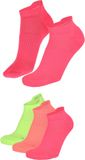 Morethansocks - Fitness sneaker sokken - Unisex - Maat 35 t/m 47 - 3-Paar - Sneaker sportsokken noshow - fitness - fitnessokken