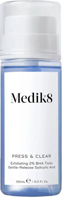Medik8 Press & Clear Toner 150ml | Lotion | Parfumvrij | Unisex