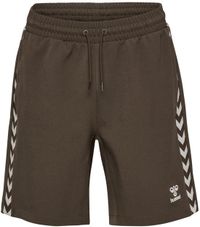 Hummel Korte Hummel Root Short Chocoladebruin Maat XXL