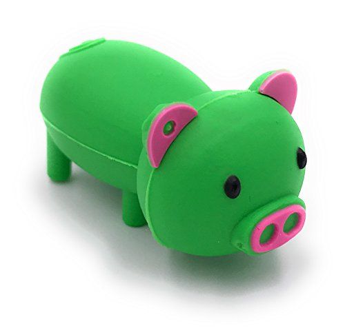 H-Customs Pig Farm Green USB Stick Flash Drive - 8GB - USB 3.0