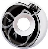Pig Prime skateboardwielen 53 mm Wit/Zwart