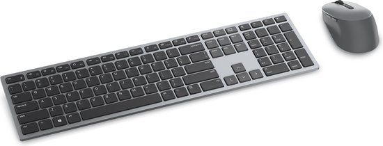 Dell KM7321W Draadloze Toetsenbord-Muisset Titaniumgrijs