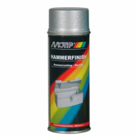 Motip 4013 hamerslag 400ml zilver