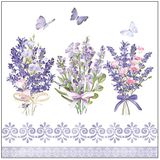 Ambiente Servetten Lavendel - 20 stuks - 3 laags - 33 x 33 cm