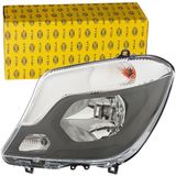 HELLA 1EJ 011 030-161 Halogeen-Koplamp SAE - voor rechtsrijdend verkeer - Rechts voor