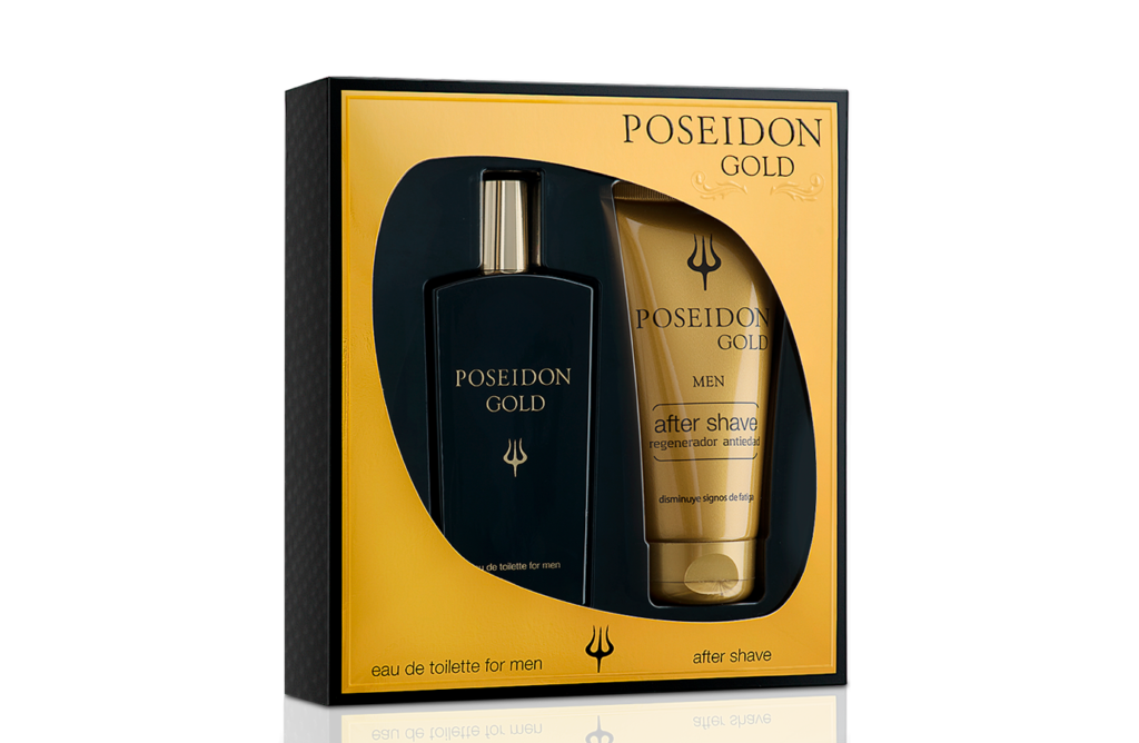 Poseidon Gold Men gift set