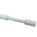 Gardinia Gordijnroede voor vitrages, cilinder, metalen stang incl. 2 schroefhaken, uitschuifbaar, diameter: 10 mm, wit, 40-65 cm