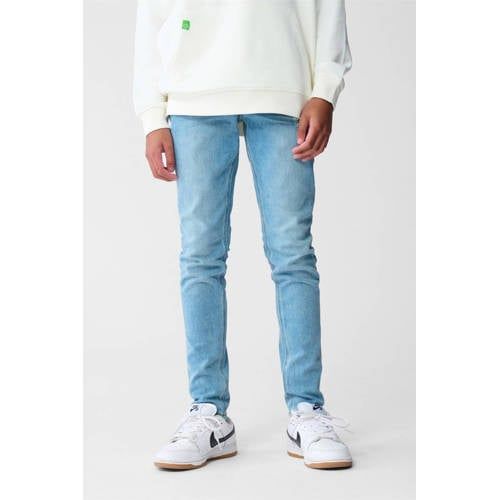 Shoeby tapered fit jeans light blue denim