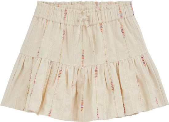WE Fashion Meisjes skort met structuur en glittergaren