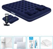 Bestway Luchtbed - 2-Persoons - 152 x 203 x 22 cm - Blauw