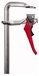 Bessey GH20 - Klem - geborsteld staal, rood