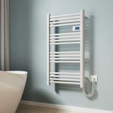 EMKE Elektrische Badkamerradiator 960 x 540 mm Wit 500 W
