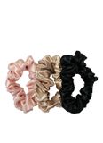 slip Silk Scrunchies Large Hair Elastic Silk Set of 3 - 0853218006704