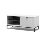 Vicco Schoenenbank Eliza, Wit, 100 x 45 cm met vouwdeur