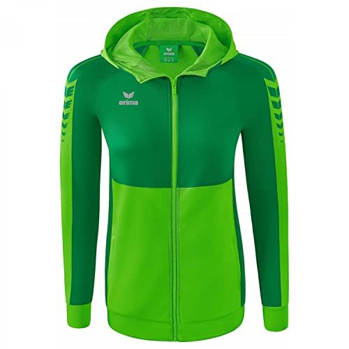 Erima Six Wings trainingsjack met capuchon voor dames - 4062075102771