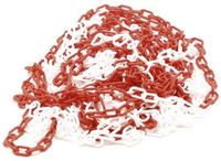 Velleman-Perel Afzetketting rood wit 25 m