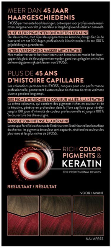 Syoss Permanent Coloration 5-29 Intens Rood