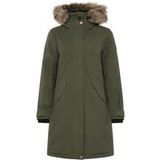 Didriksons Erna 2, parka, dames, donkergroen