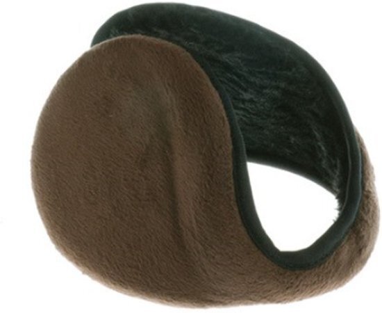 Favalook Comfort Fleece Oorwarmer Band - Earmuffs - Winter - Dames / Heren Bruin