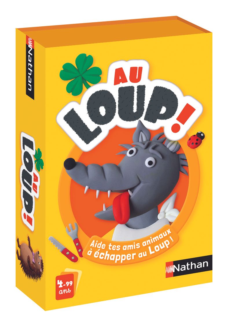 Nathan Jeux de Cartes Jeu de cartes Au loup !