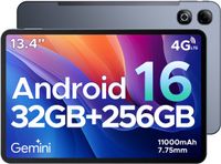 DOOGEE Tab G6 Max / WiFi / 256GB / Grijs