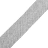 cyclingcolors 1 x biasband om te naaien van katoen, breedte 14 mm, lengte 25 m, gebreide muts, tas, decoratie, lichtgrijs, lichtgrijs