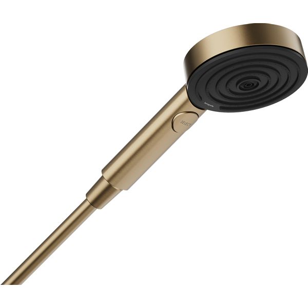 Hansgrohe Pulsify Select S Hand Shower 105 3jet Relaxation Brushed Bronze 24110140