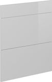 Vicco R-Line Keukenfront – 59.6 x 70.4 cm meubelfront voor de onderkast met lades Wit Hoogglans