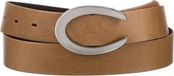 Vanzetti Leren Riem 33mm Leather Belt W85 Camel Bruine