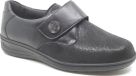 Solidus 29506 - Wijdte K - Zwart - Leer/Synthetisch - Dames