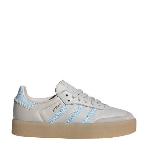 adidas Originals Sambae sneakers grijsbruin/lichtblauw