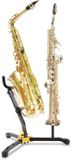 Hercules DS533BB Stand voor 1 Alto/Tenor SAX en 1 Sopraan SAX met tas