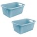 keeeper aenna Wasmand 52 l Blauw (Nordic Blue) 2 stuks