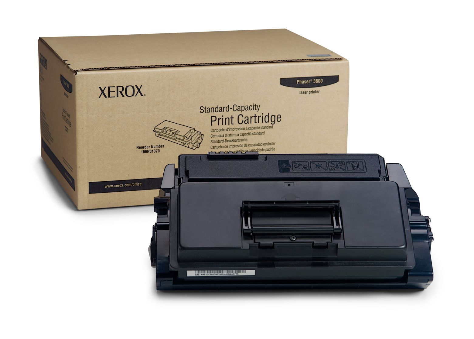 Xerox Phaser 3600 - Zwarte Standaard Toner Cartridge (7000)