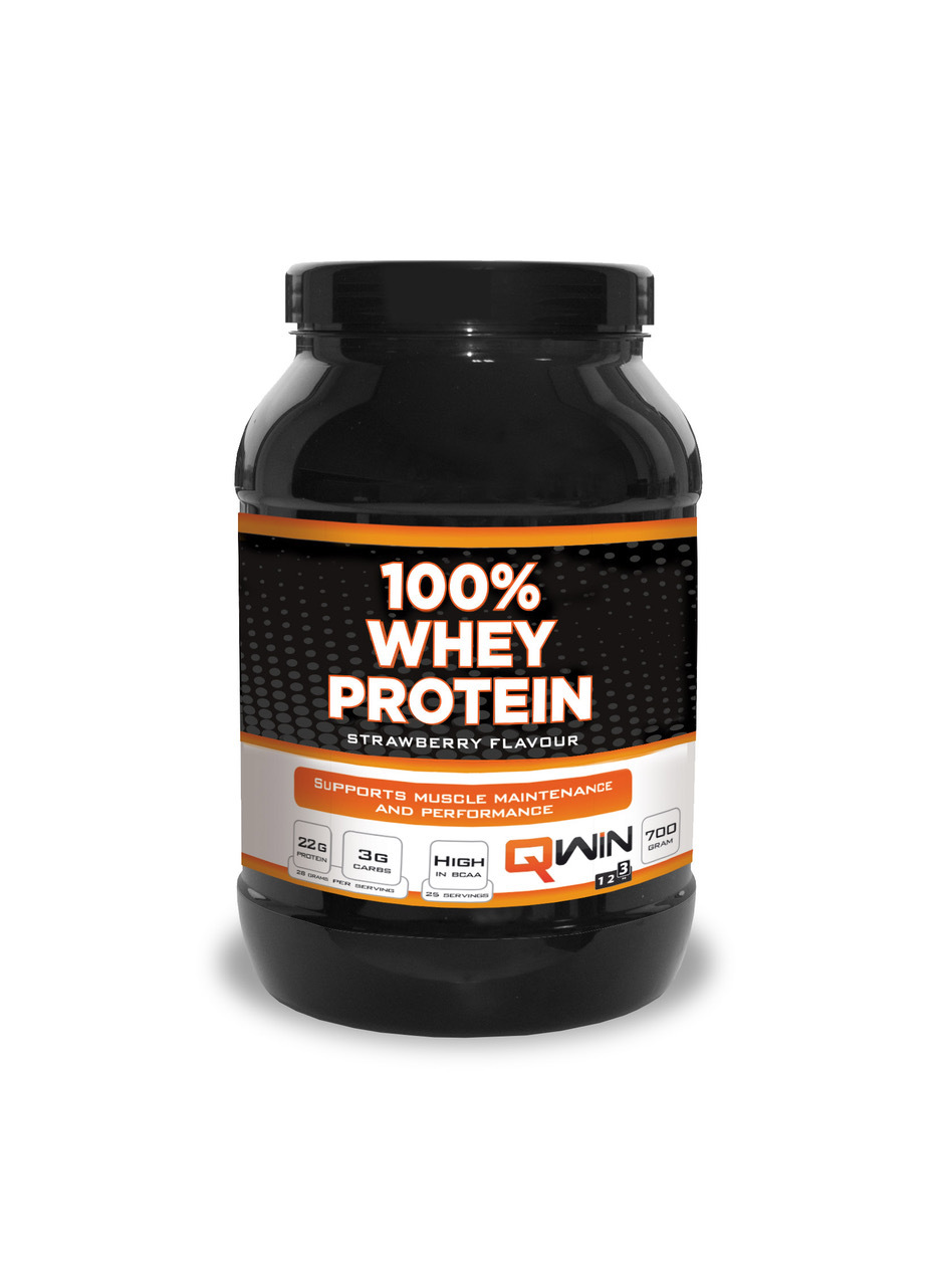 Qwin 100% Whey Protein 700g Strawberry