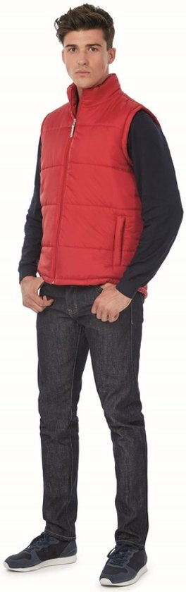 B&C Rode bodywarmer voor heren M 50