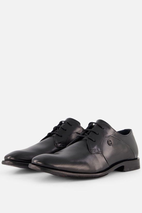 Bugatti Mansueto Flex Veterschoenen zwart Leer