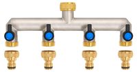 Omgoods - Distributeur d'eau à 4 voies pour 4 appareils