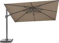 Platinum Sun & Shade Zweefparasol Challenger T² Premium 260x350 cm Havana
