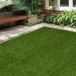 Lot de 10 dalles de gazon artificiel 30 x 30 cm, épaisseur confort 3,5 cm, emboîtables, vertes